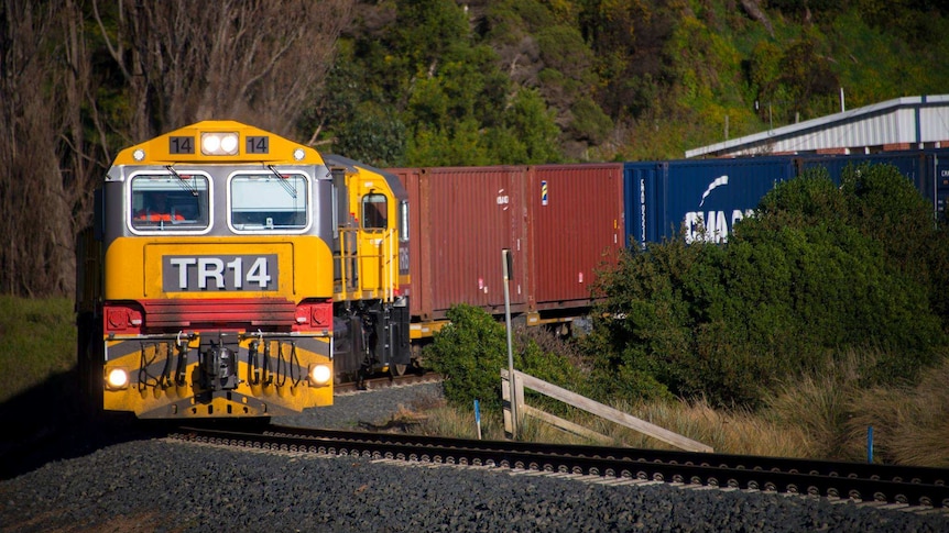 TasRail freight train