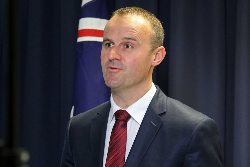 ACT Chief Minister Andrew Barr