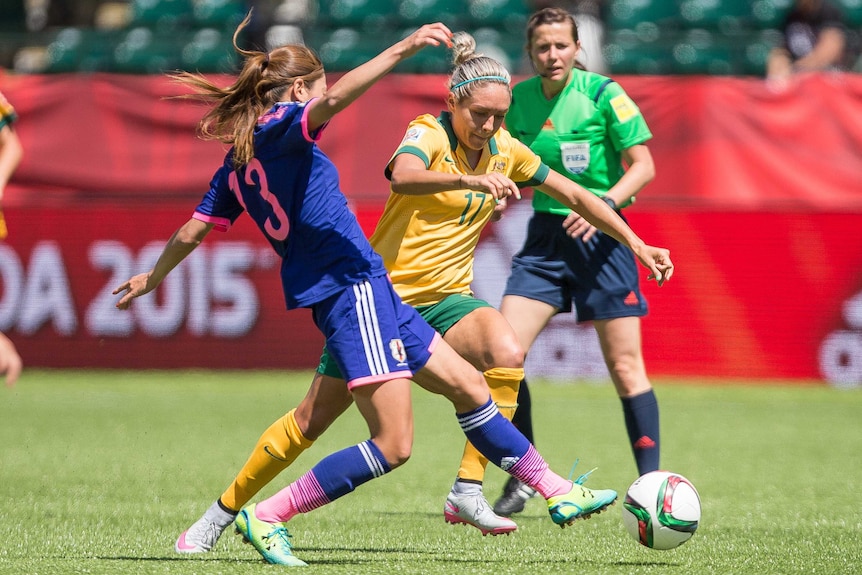 Tough road ... The Matildas will face the likes of Japan during the Olympic qualifying tournament