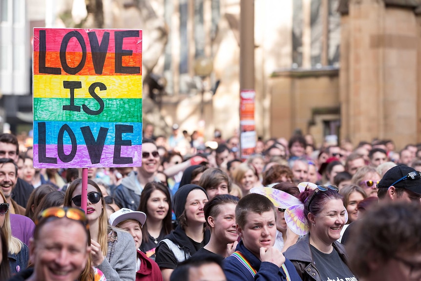 Same-sex marriage rally