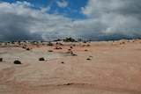 The 'Walls of China', within the Mungo National Park World Heritage area in south west New South Wales.