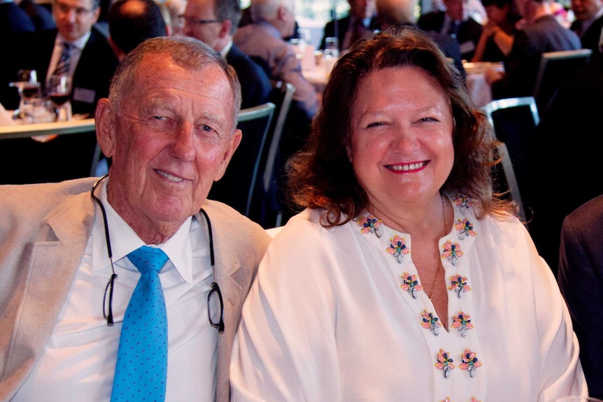 John Singleton and Gina Rinehart