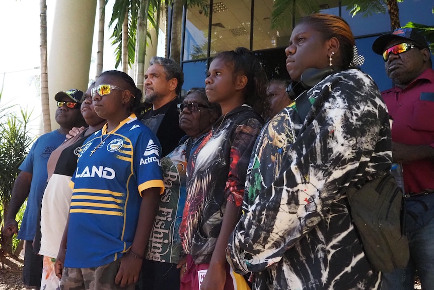 Family of women who died in Doomadgee.