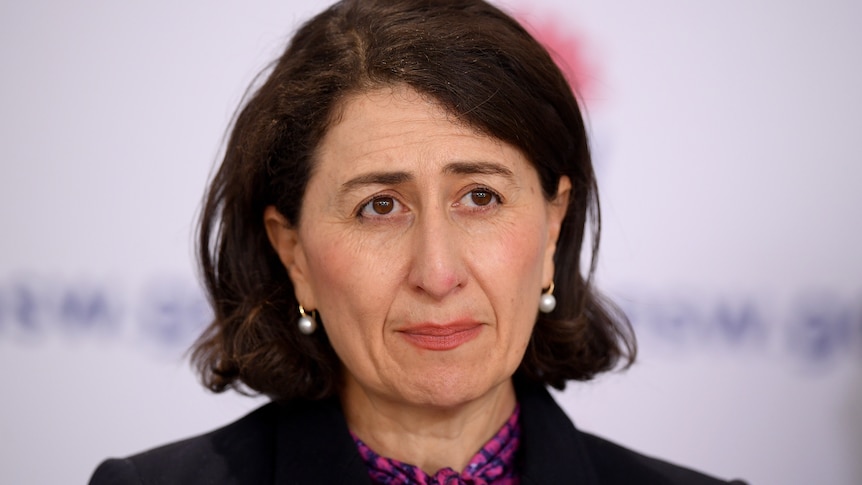 Gladys Berejiklian addresses the media