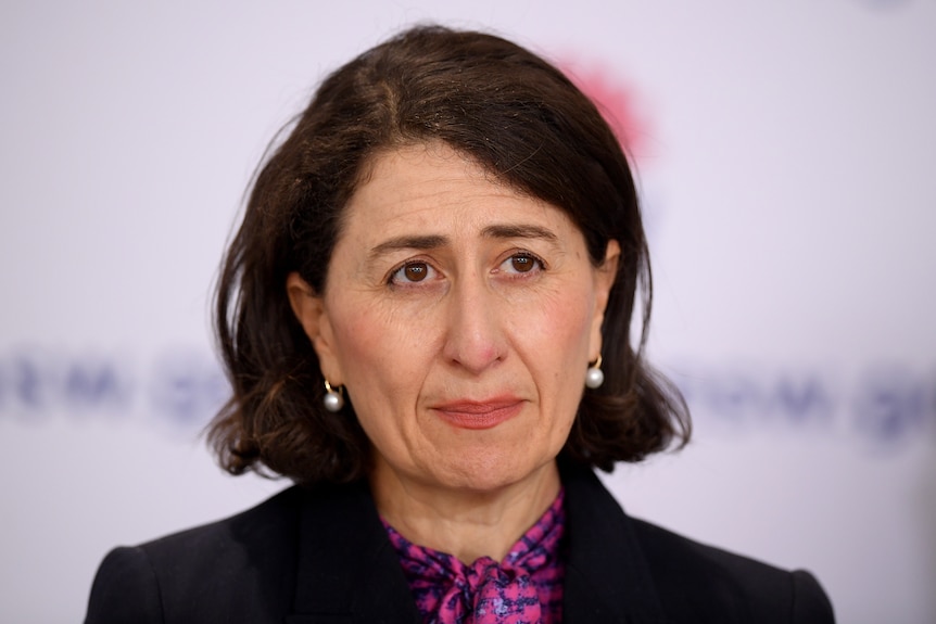 Gladys Berejiklian addresses the media