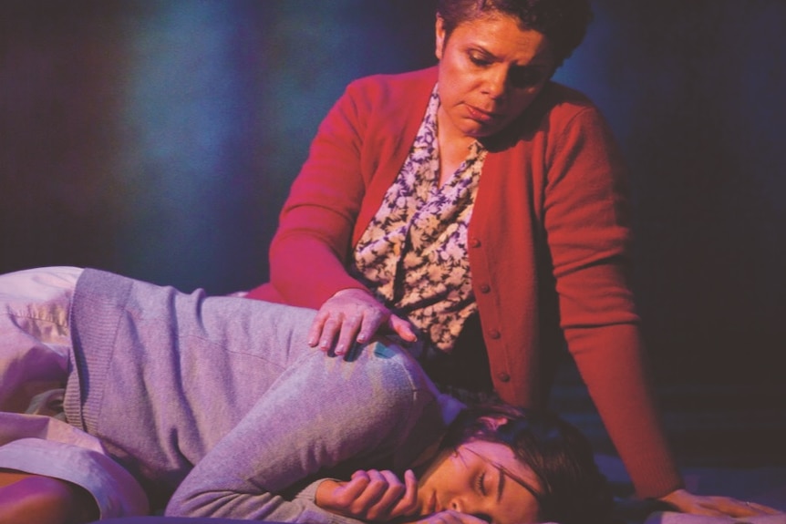 Poster image from Pecan Summer of Deborah Cheetham (Ella) and Jessica Hitchcock (Alice)