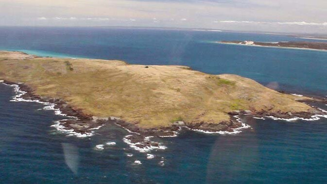 Waterhouse Island off Tasmania's north-east.