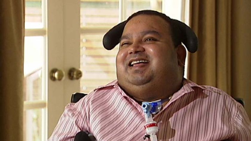 Mo Roaf is hoping to be able to breathe without his ventilator.