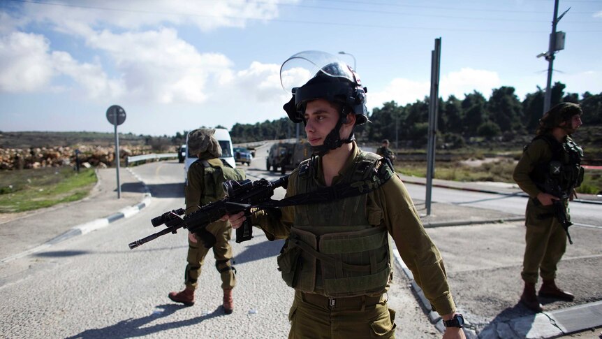 Israeli soldiers