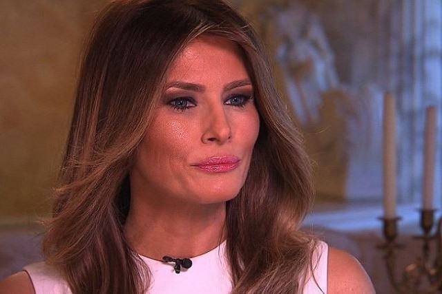 Melania Trump speaks to CNN about her husband's sexual comments