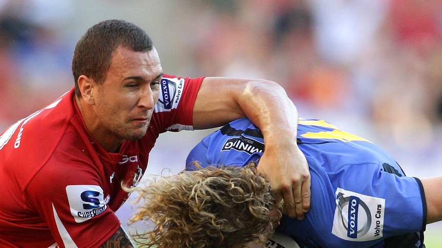 Quade Cooper had a day to forget but the Reds eventually hung on.