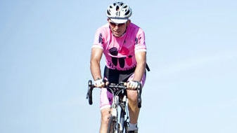 Tony Abbott competing in the Port Macquarie Ironman. (AAP : Sportshoot/Simon Grimmett)