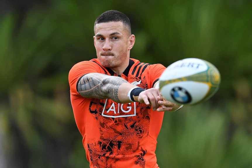 All Black star player Sonny Bill Williams