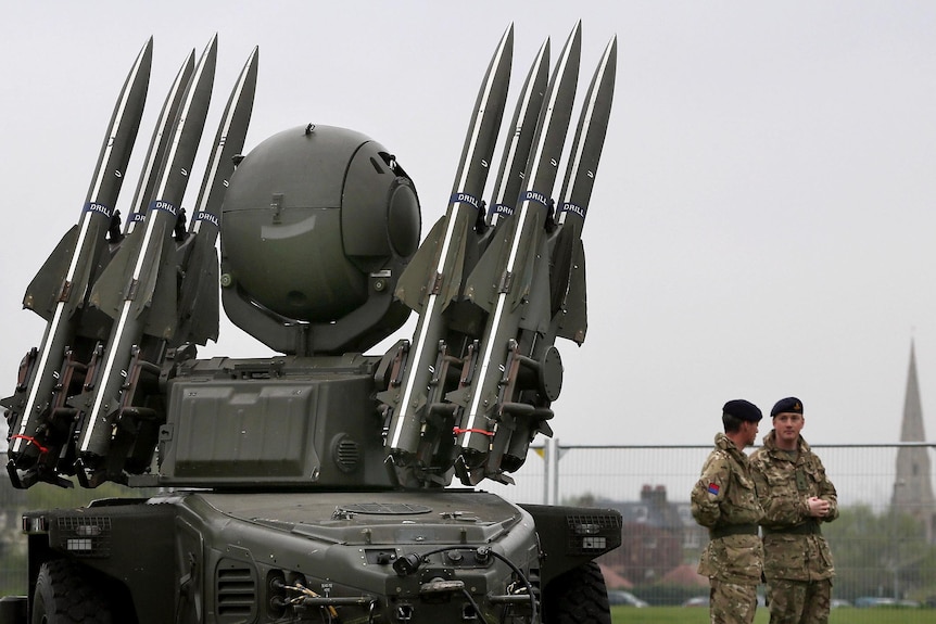 The British Royal Air Force says it is prepared to used lethal force against any threat to the Olympic Games.
