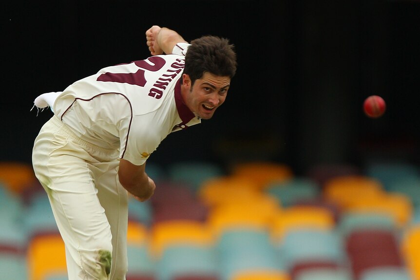 Ben Cutting's superb Sheffield Shield form for the Bulls earned him a first Test call-up.