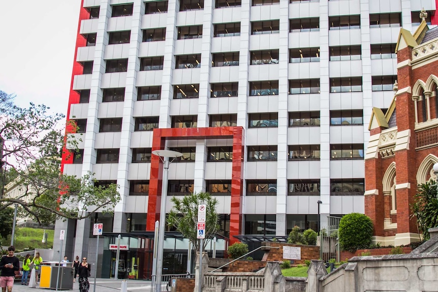 The Suncorp Building now stands where the form Albert Hall venue was.