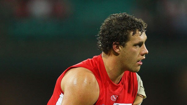 Mumford and Swans: The 24-year-old ruckman made the move away from Kardinia Park at the end of 2009 to join Sydney.