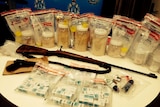 Drugs and firearms seized in raids in Kewdale and elsewhere