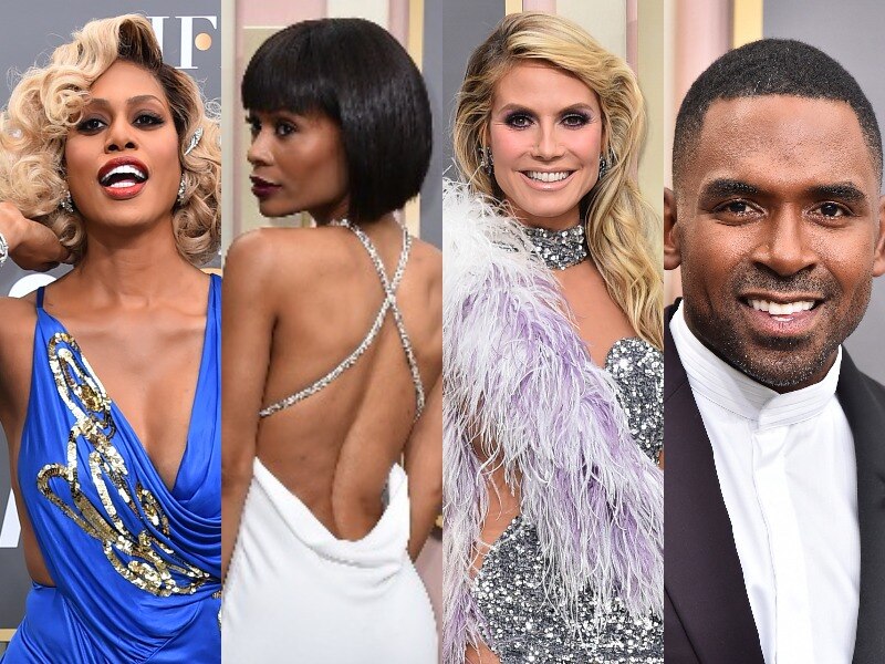 Stars walk the Golden Globes red carpet again after last year's hiatus
