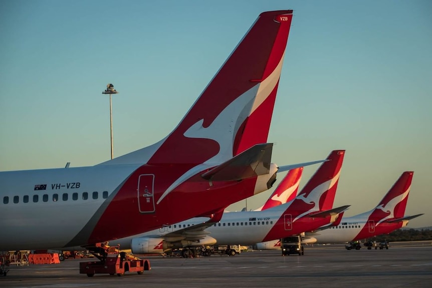 planes on an airport runway