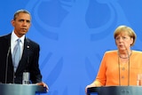Barack Obama meets Angela Merkel in Berlin