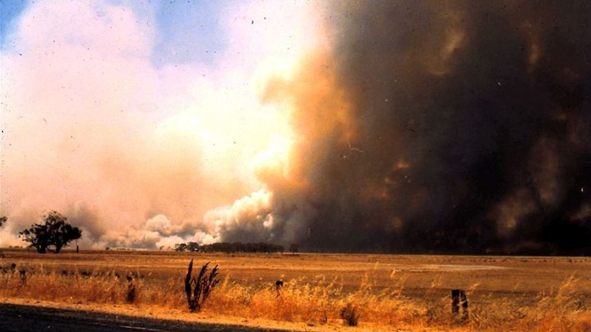 The 1983 Ash Wednesday fires in South Australia's south-east.