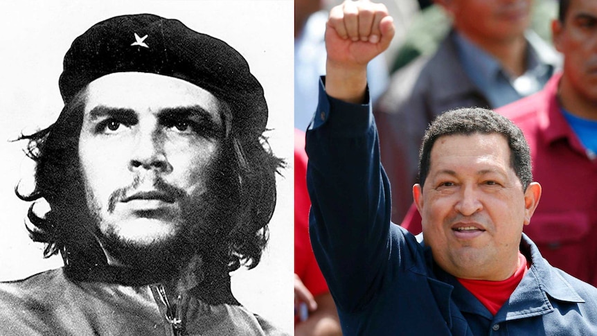 Che Guevara and Hugo Chavez