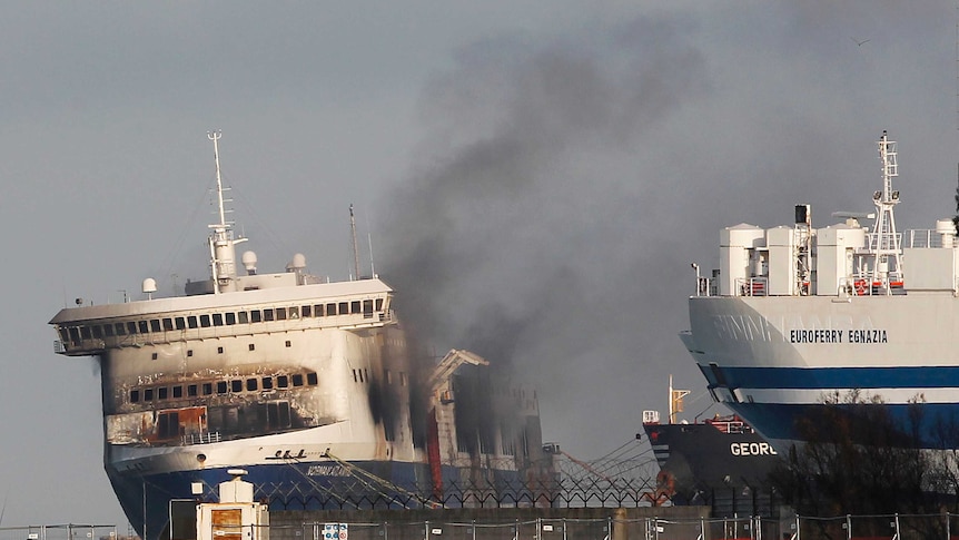 Fire on Norman Atlantic hampers investigation