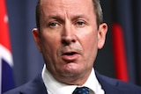 Mark McGowan speaking at a press conference