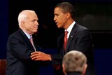 Debate ... John McCain and Barack Obama