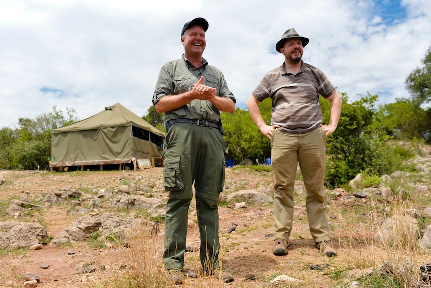 Professor Lee Berger and Professor John Hawkes