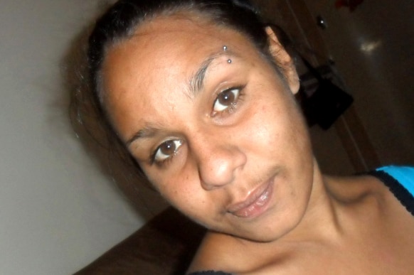 A selfie shot of Ms Dhu, who died in police custody in South Hedland.