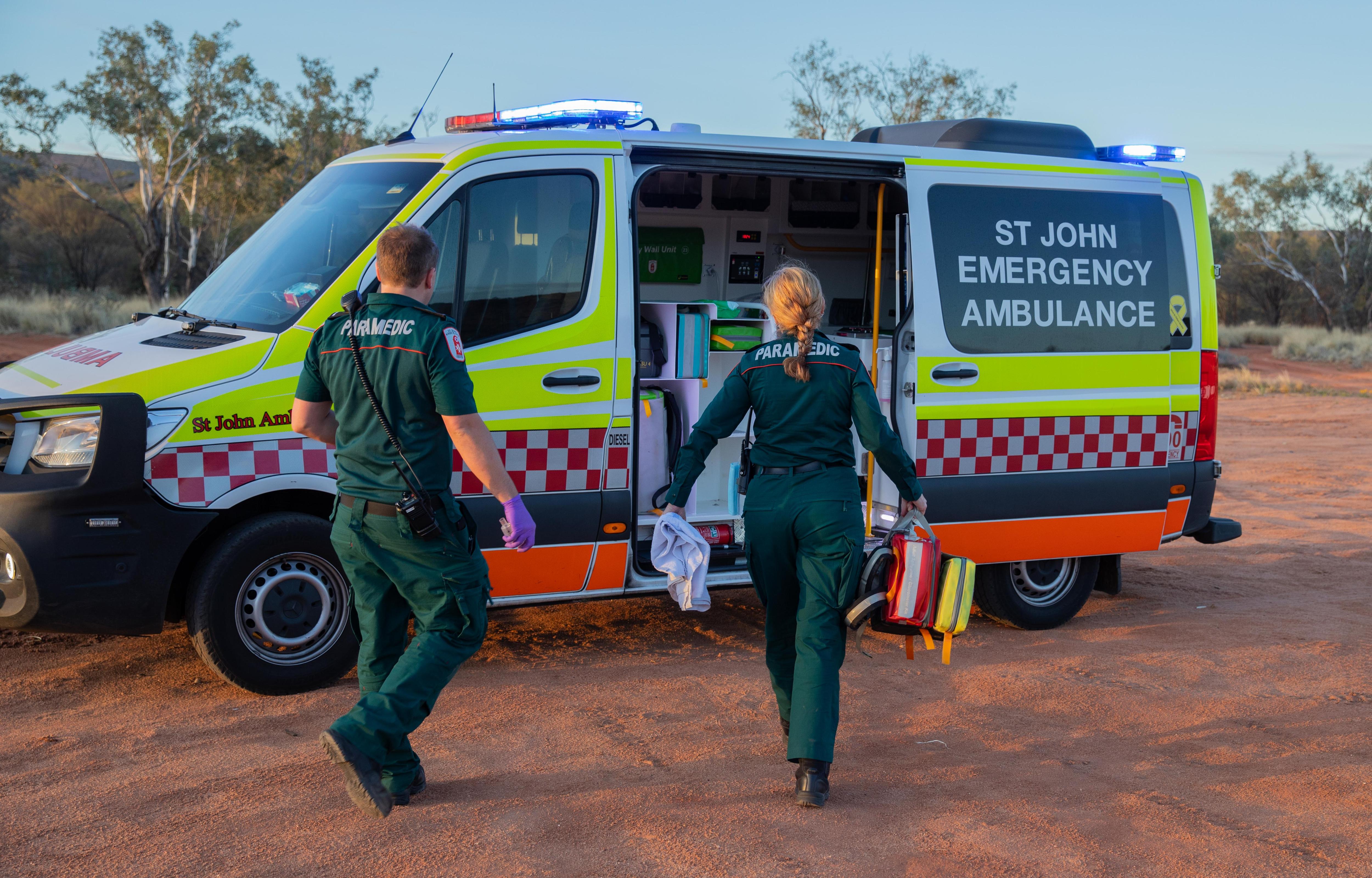 St John paramedics face high levels of violence in comparison to other states and territories.