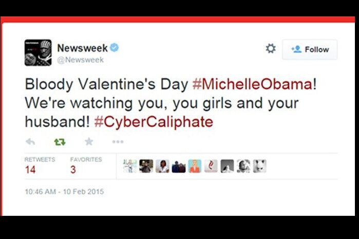 Cybercaliphate hack Newsweek and threaten Barack Obama and his family