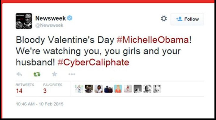 Cybercaliphate hack Newsweek and threaten Barack Obama and his family