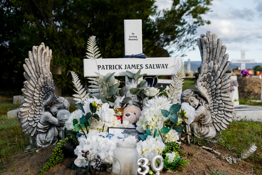 Patrick Salway was only 29 when he died alongside his father fighting fires on their property.