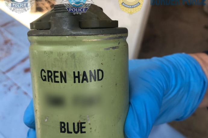 A green grenade 