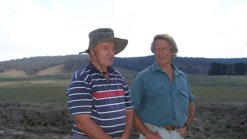 Tony Coote and Peter Andrews ,pictured here in 2006.