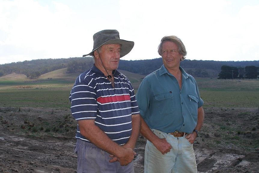 Tony Coote and Peter Andrews ,pictured here in 2006.