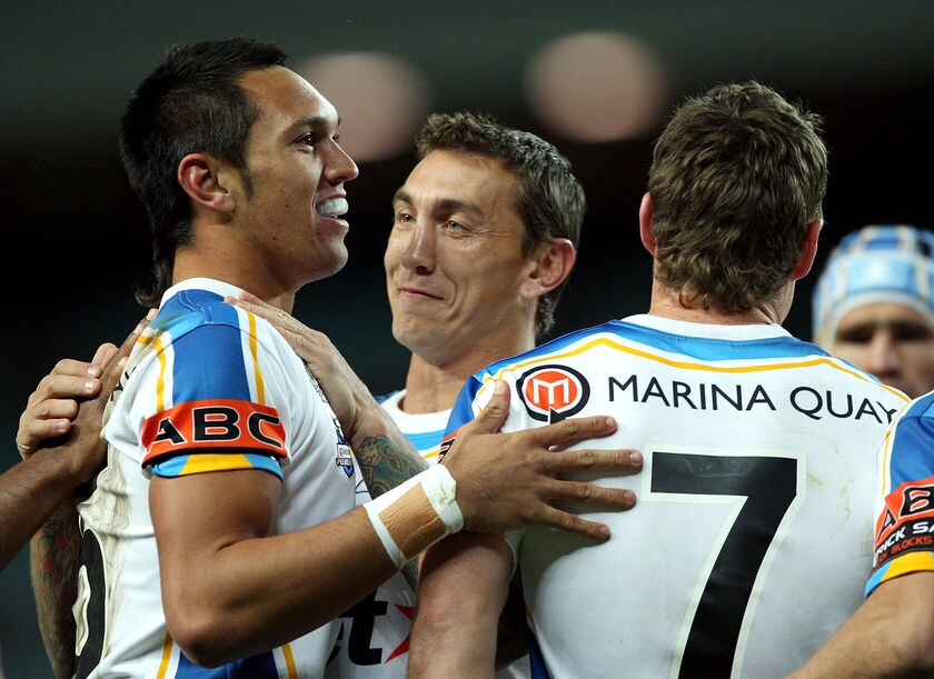 Jordan Rapana congratulated