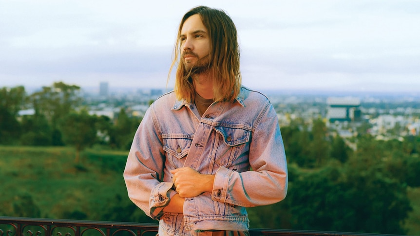A 2019 photo of Kevin Paker of Tame Impala
