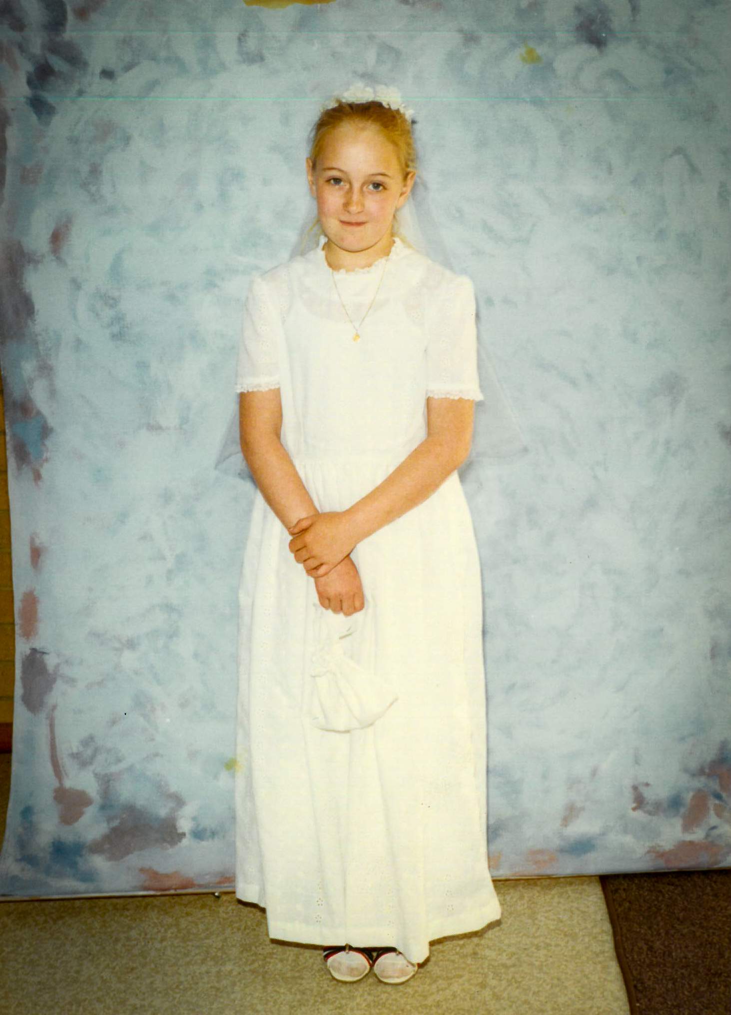 Nicola Gobbo white dress