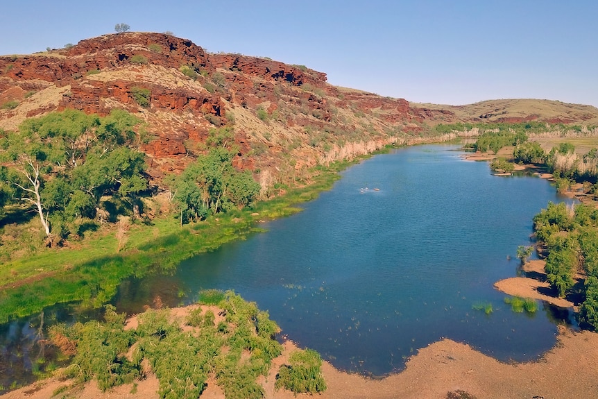 A billabong in the Pilbara