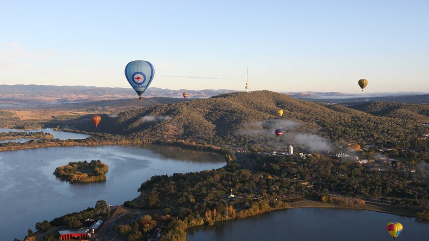 RAAF hot air balloon