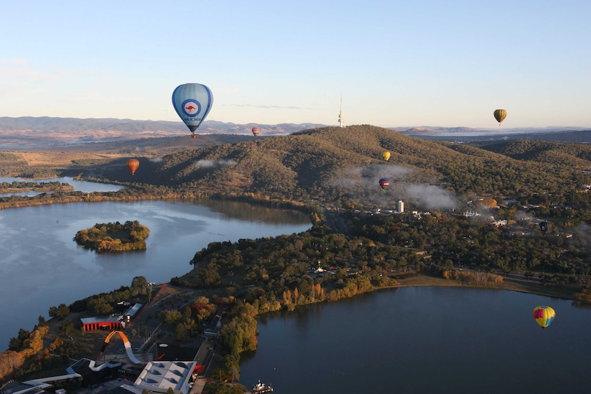 RAAF hot air balloon