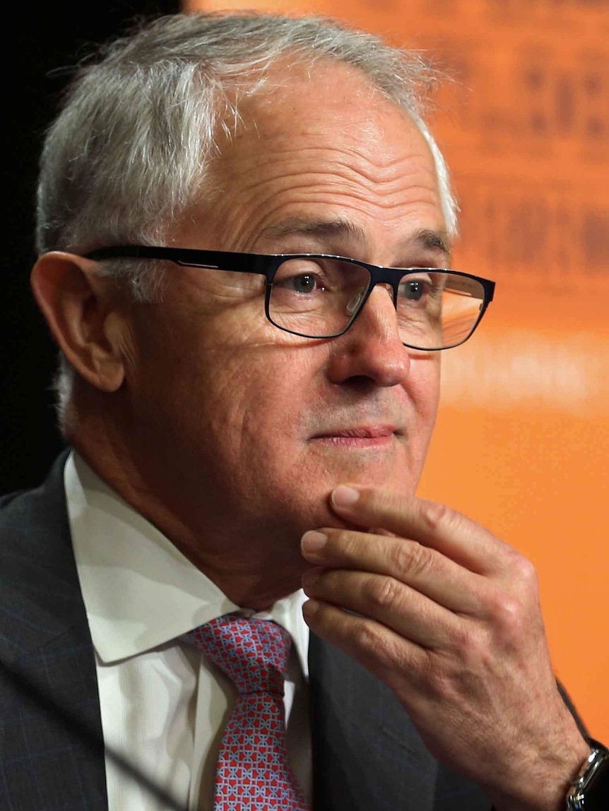 Mr Turnbull addressed the Economic and Social Outlook Conference.