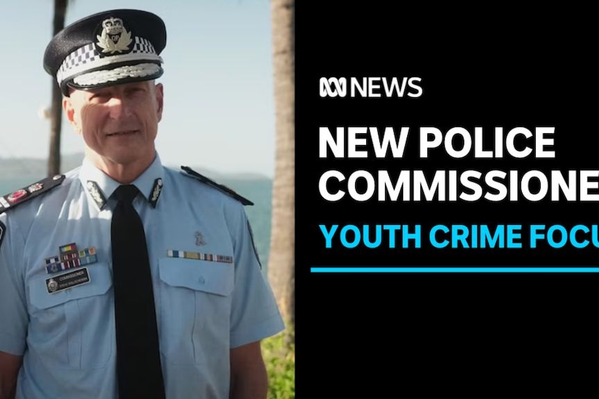 New Police Commissioner, Youth Crime Focus: A police officer in dress uniform poses for a photo.