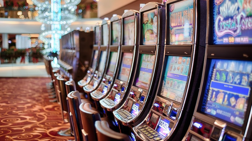 Electronic gaming machines at a gambling venue