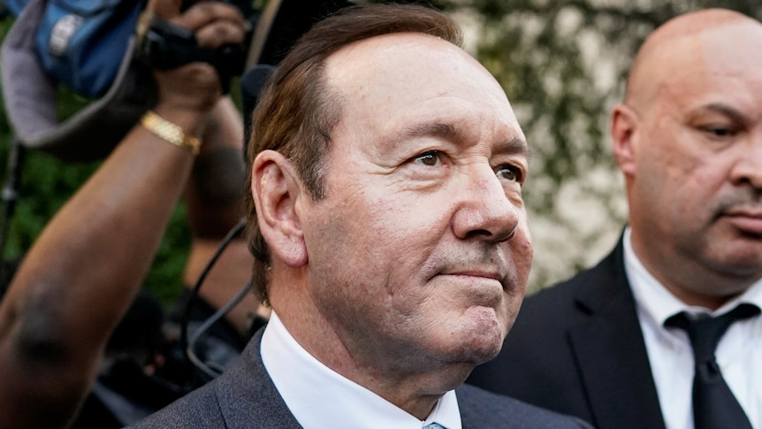 A close-up of Kevin Spacey. 