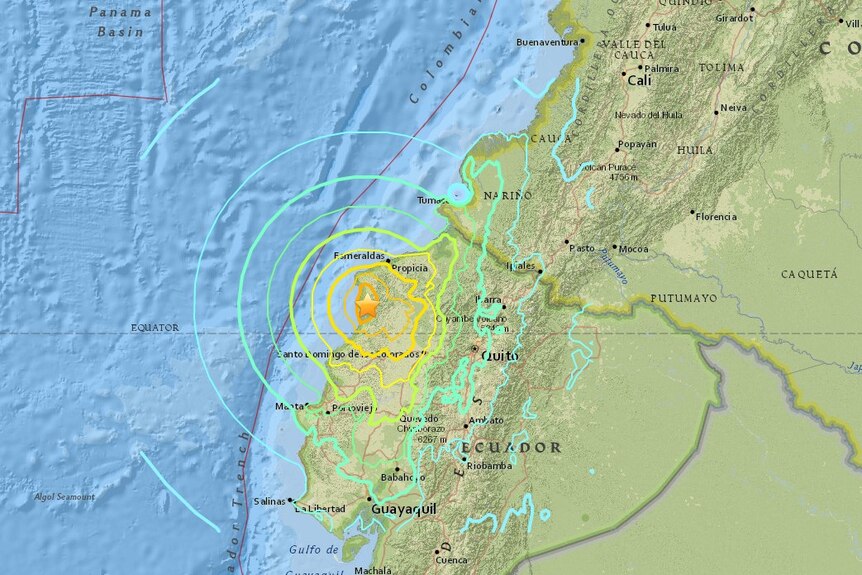 Ecuador earthquake